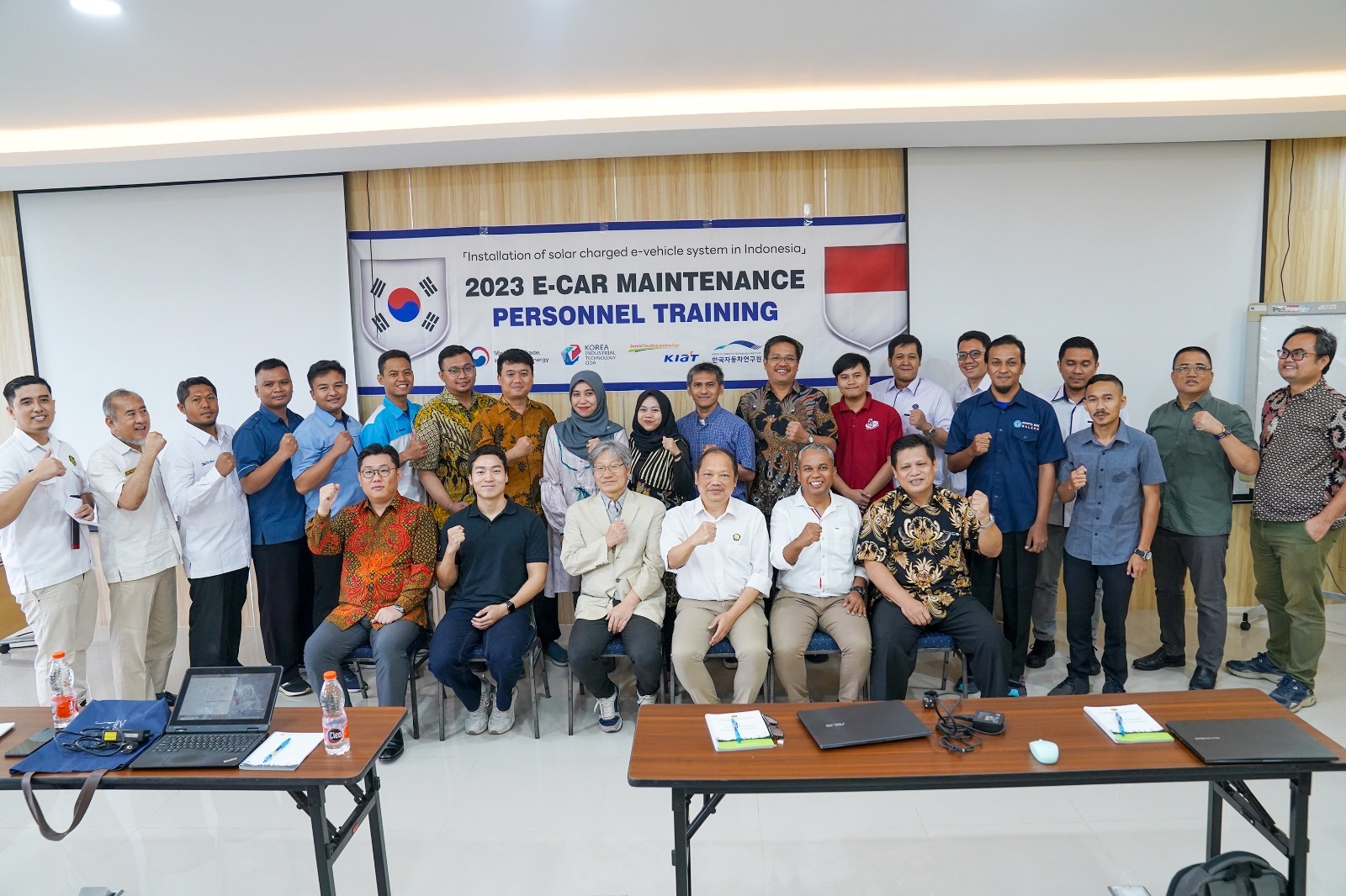 Training of Trainer for Electric Vehicle Maintenance Personnel Batch II Kerjasama Indonesia dan Korea