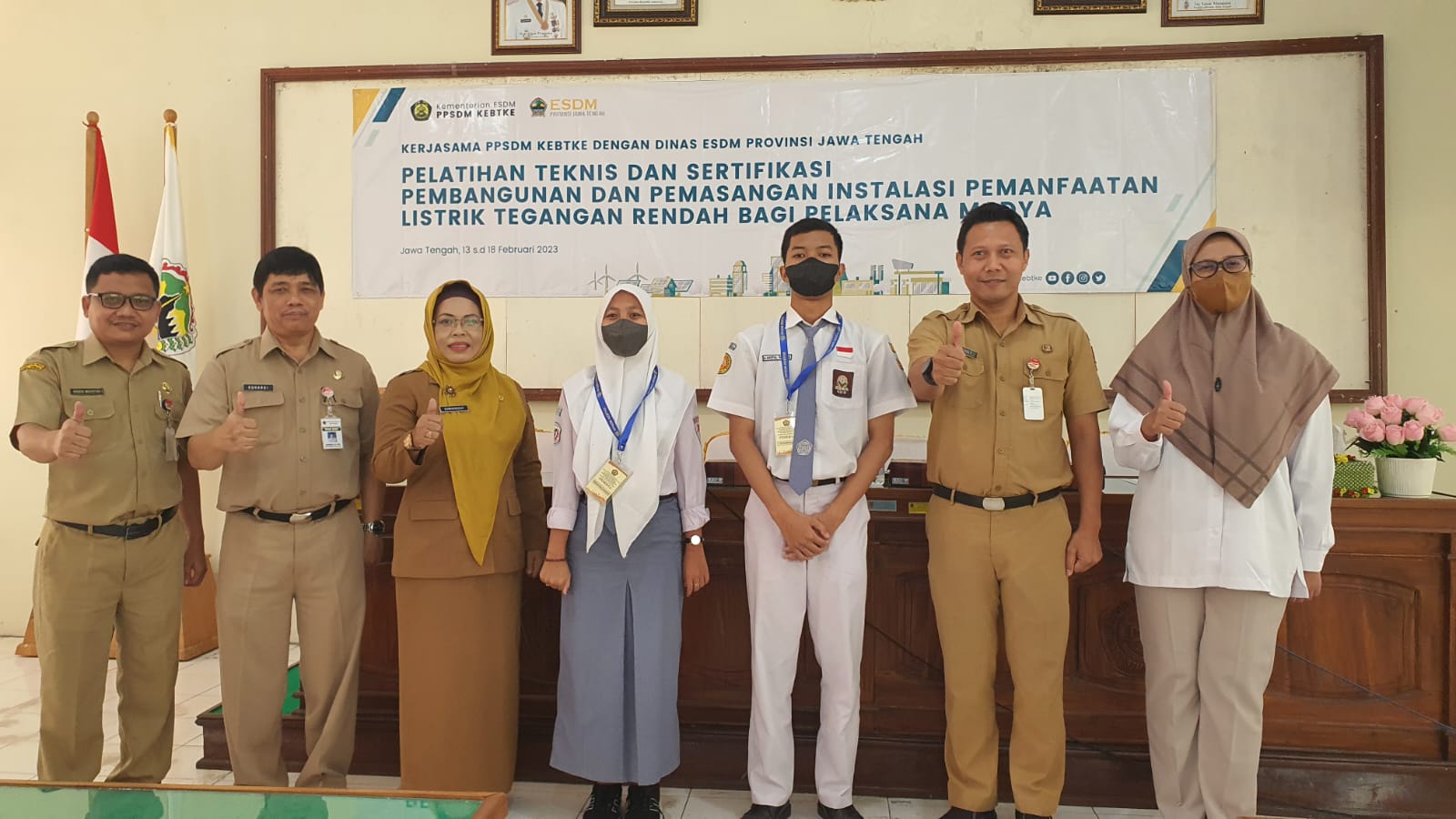 PPSDM KEBTE Bekerjasama dengan Dinas ESDM Provinsi Jawa Tengah Berikan Pelatihan terkait  Keselamatan Tenaga Teknik di Jawa Tengah